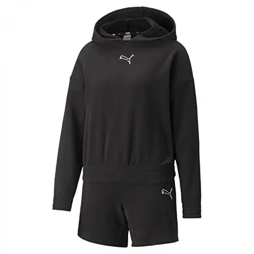Produktbild: PUMA Damen Loungewear 17,8 cm Shorts Anzug Tr Trainingsanzug, Schwarz, M