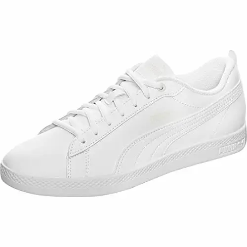 Produktbild: PUMA Damen Puma Smash Wns v2 L Low-Top Trainer, Puma White-Puma White, 38 EU