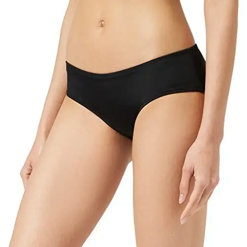 Produktbild: PUMA Damen Puma Swim Hipster voor dames Bikini Bottoms, Schwarz, L EU