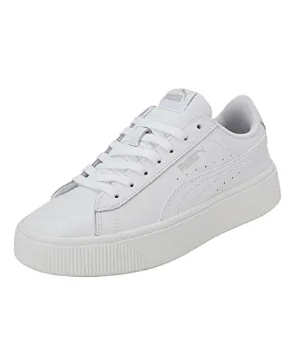 Produktbild: PUMA Damen Puma Vikky Stacked L Sneakers, Puma White-Puma White, 41 EU