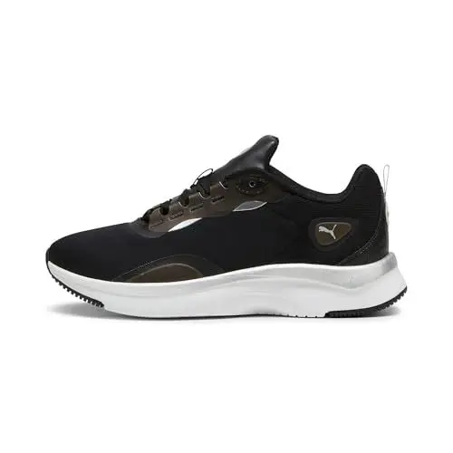 Produktbild: PUMA Damen SOFTRIDE Orla Metallic Dream Sneaker, Black Silver-Matte S, 39 EU