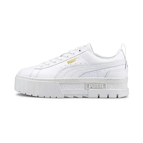Produktbild: PUMA Damen Mayze Classic WNS Sneaker, White, 40.5 EU