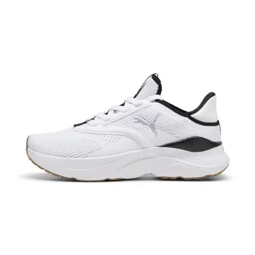 Produktbild: PUMA Damen Softride Mayve WN's Road Running Shoe, White Black Silver, 40.5 EU