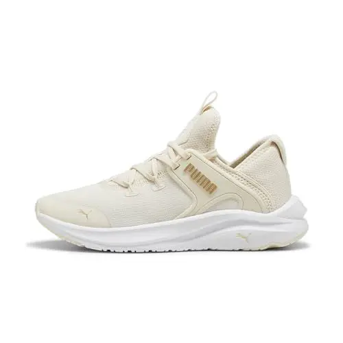 Produktbild: PUMA Damen Softride One4all Femme WN's Road Running Shoe, Alpine Snow White Gold, 39 EU