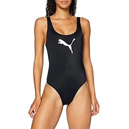 Produktbild: PUMA Damen Swimsuit Badebekleidung, Schwarz, M EU