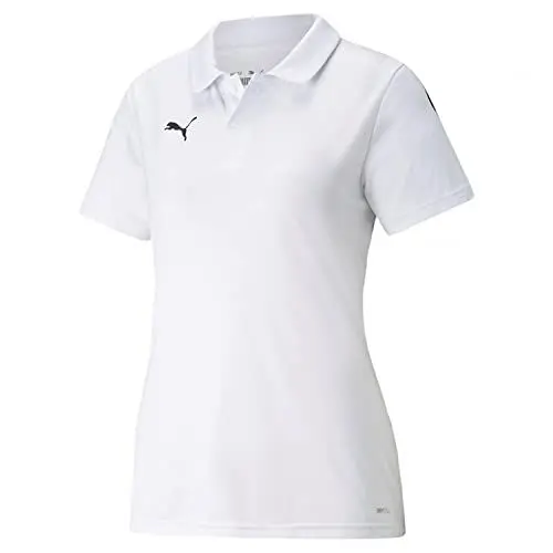 Produktbild: PUMA Damen Teamliga Sideline Polo W Shirt, Puma White-puma Black, L EU