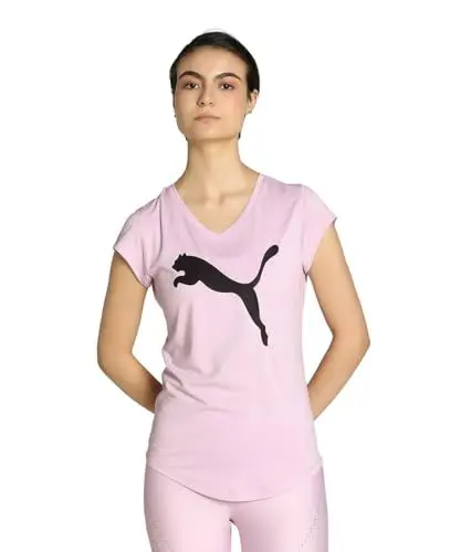 Produktbild: PUMA Damen Train Favorite Katzen-t-Shirt T-Shirt, Grape Mist, XXL EU