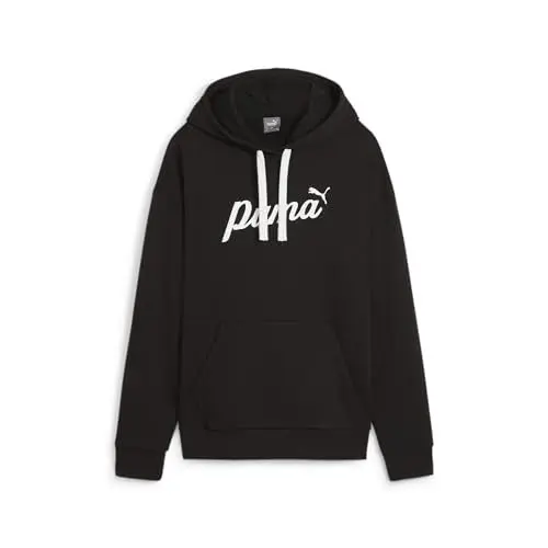 Produktbild: PUMA ESS+ Blossom Script Hoodie TR, Unisex Schweiß, PUMA Black,