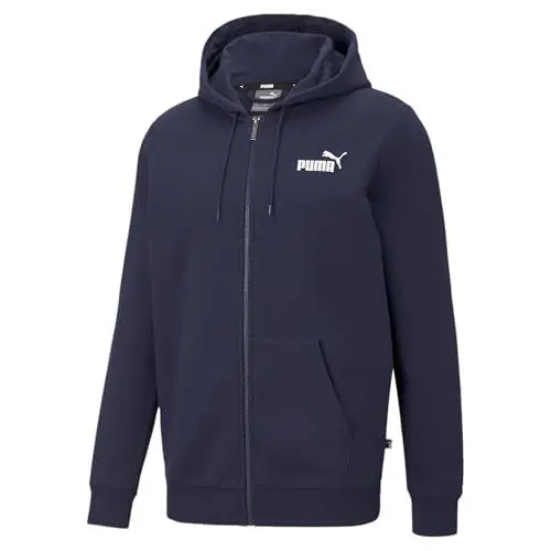 Produktbild: PUMA ESS Small Logo FZ Ho Jersey für Herren, Peacoat, XL