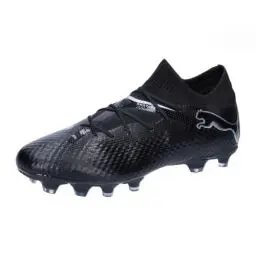 Produktbild: PUMA Erwachsene Future 7 PRO FG/AG Fußballschuhe 46 Black Silver Metallic Gray ┃Fußballschuhe Herren