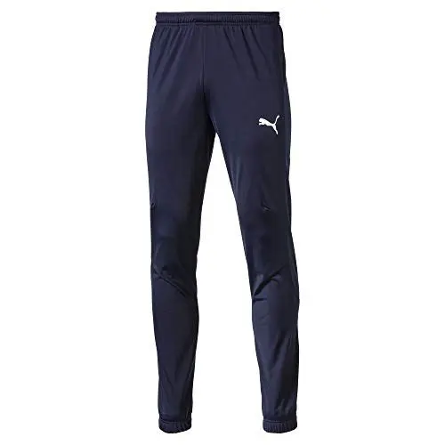 Produktbild: PUMA Erwachsene Hose Liga Sideline Poly Pant Core, Peacoat-Puma White, XL, 655948 06