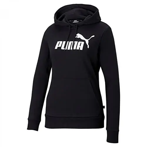 Produktbild: PUMA Essential Small Logo Kapuzenpullover Damen, Schwarz, XS, 586799