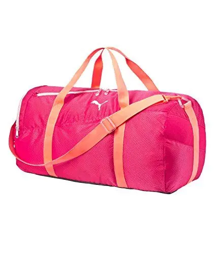 Produktbild: PUMA Fitness Tasche Fit AT Large Sports Bag, Rose Red/Fluro Peach/Pink Dogwood, 56 x 28 x 28 cm, 43 Liter, 073805 02