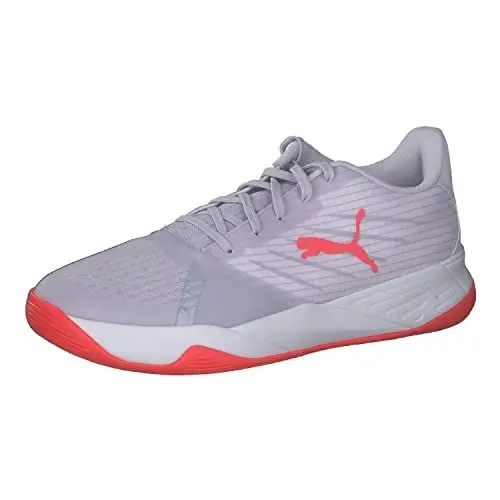 Produktbild: PUMA Unisex Accelerate Pro Ii W+ Hallenturnschuh, Spring Lavender Red Blast Weiß, 45 EU