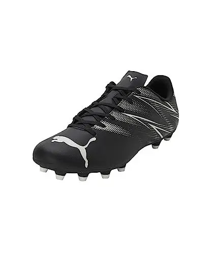 Produktbild: PUMA Herren Attacanto Fg/Ag Soccer Shoe, Black Silver Mist, 44 EU