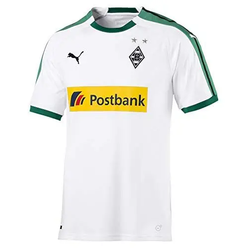 Produktbild: PUMA Herren BMG Home Replica with Sponsor Logo Trikot, White, M