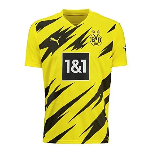 Produktbild: PUMA Herren, BVB HOME Trikot Replica 20/21 T-shirt, Cyber Yellow-Black, L