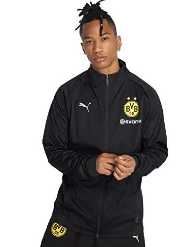Produktbild: PUMA Herren BVB Softshell Jacket with Sponsor Logo T-Shirt, Black, M