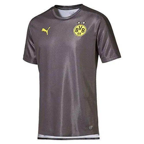 Produktbild: PUMA Herren BVB Stadium Without Sponsor Logo Jersey, Asphalt Black, L