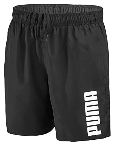 Produktbild: PUMA Herren Badehose Badeshorts Summer Deluxe Swim Shorts - New Black - Gr. M