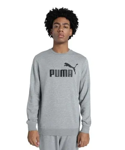 Produktbild: PUMA Herren ESS No. 1 Logo Crew TR Crew-Sweatshirts, Medium Gray Heather,