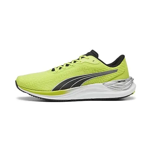 Produktbild: PUMA Herren Electrify Nitro 3 Road Running Shoe, Lime POW Black Silver, 45 EU