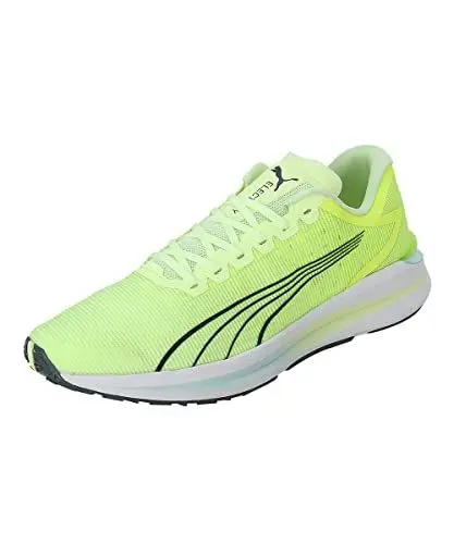 Produktbild: PUMA Herren Electrify Nitro Turn Laufschuh, Sprudelnde Helle Dunkle Schiefergelbe Warnung, 40.5 EU
