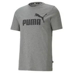 Produktbild: PUMA Herren Ess Logo Tee T shirt, Medium Gray Heather, M EU
