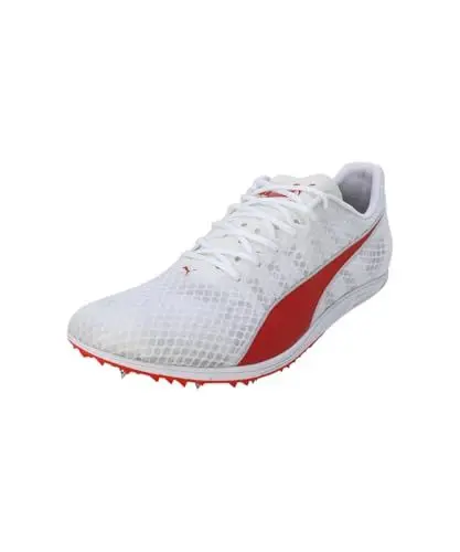 Produktbild: PUMA Herren Evospeed Distance 11 Track and Field Shoe, White Red-Metallic Silver, 43 EU