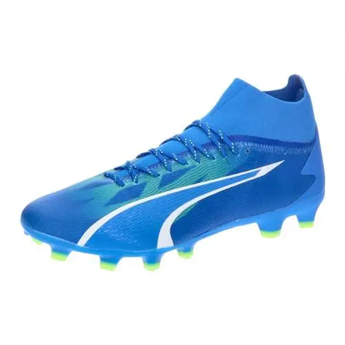 Produktbild: PUMA Herren Fg/Ag Fussballschuh, Ultra Blue White Pro Grün, 43 EU