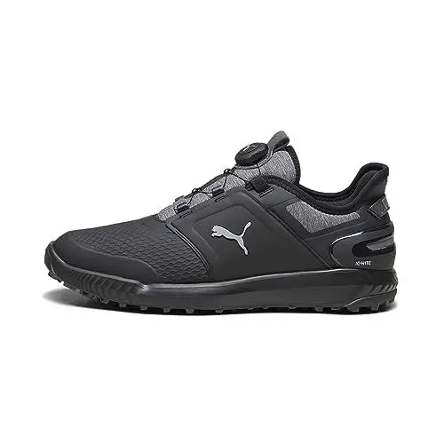 Produktbild: PUMA Herren Ignite Elevate DISC Golfschuh, Black-Quiet Shade, 43 EU
