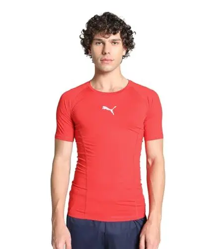 Produktbild: PUMA Herren Liga Baselayer Tee Shirt, Puma Red, S EU