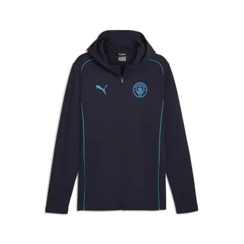 Produktbild: PUMA Herren Manchester City Casuals Kapuzenjacke L New Navy Magic Blue