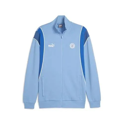Produktbild: PUMA Herren Manchester City FtblArchive Trainingsjacke STeam Light Blue Racing