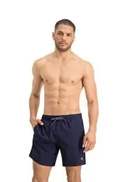 Produktbild: PUMA Herren Men Medium Length Swim Board Shorts, Navy, L EU