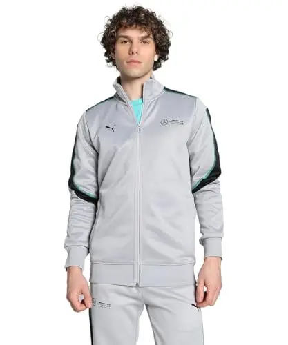 Produktbild: PUMA Herren Mercedes-AMG Petronas F1® MT7+ Trainingsjacke XL Team Silver Gray ┃Motorsport Langarm-Jacke Herren