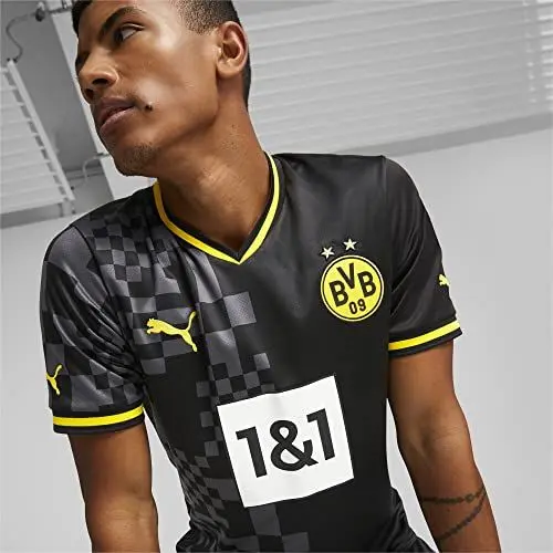 Produktbild: PUMA Herren Season 2022/23 Official Away Trikot, Puma Black-Asphalt, M EU