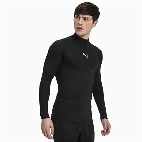 Produktbild: PUMA Herren Liga Baselayer Tee Ls Warm Shirt, Puma Black, M EU