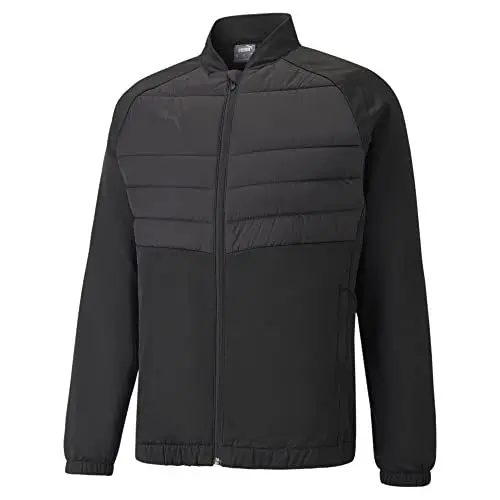 Produktbild: PUMA Herren Teamliga Hybrid Jacket Sweater, Puma Black, L EU