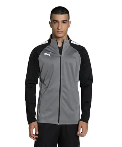 Produktbild: PUMA TeamLIGA Trainingsjacke Herren grau/schwarz, M