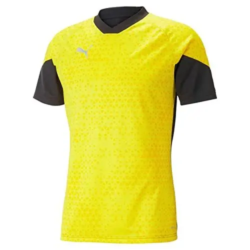 Produktbild: PUMA Herren Teamcup Training Jersey T-Shirt, Cyber-Gelb Schwarz, XL