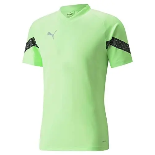 Produktbild: Puma Herren Teamfinal Training Jersey Pullover, Fizzy Lime Black Silver, M