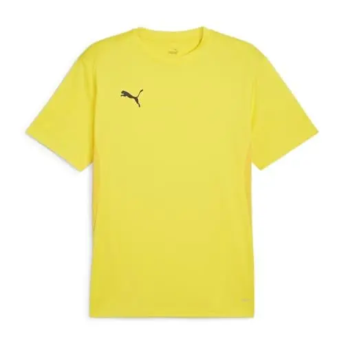 Produktbild: PUMA Herren Teamgoal Jersey T-Shirts, Faster Yellow-puma Black-sport Yellow, 3XL EU