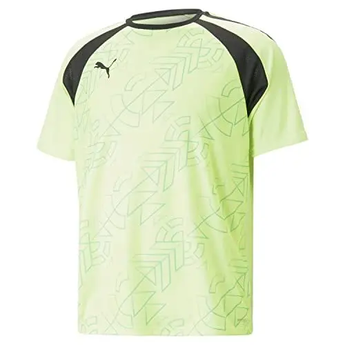 Produktbild: PUMA Herren Teamliga Graphic Jersey Fußballtrikot, Fast Yellow Electric Peppermint, XS