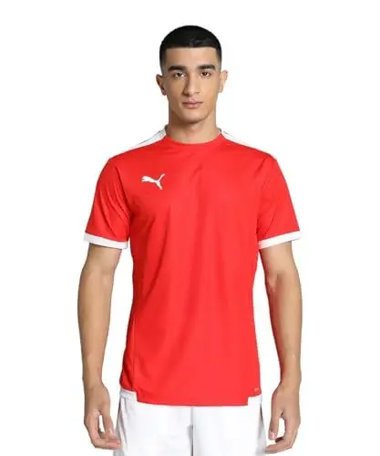 Produktbild: PUMA Herren Teamliga Jersey Shirt, Puma Red-puma White, XXL EU