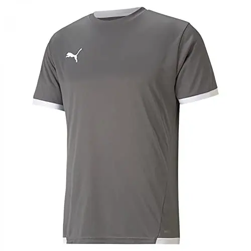 Produktbild: PUMA Herren Teamliga Jersey Shirt, Smoked Pearl-puma White, XL EU