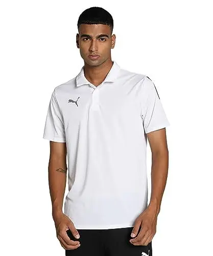 Produktbild: PUMA Herren Teamliga Sideline Polo Shirt, Weiß, 3XL EU
