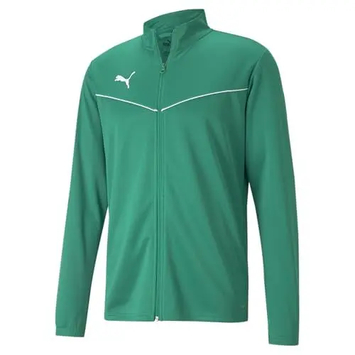 Produktbild: PUMA Herren Teamrise Training Poly Jacket Trainingsjacke, Grün (Pepper Green White), XL
