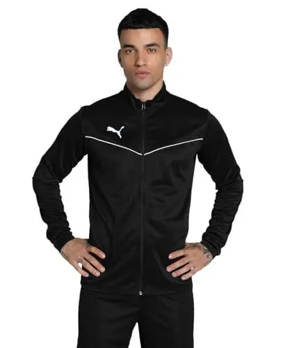 Produktbild: PUMA Herren Trainingsjacke Teamrise Training POLY Jacket, Black White, S, 657392