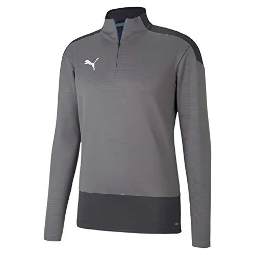 Produktbild: PUMA Herren teamGOAL 23 Training 1/4 Zip Top Trainingsoberteil, Steel Gray-Asphalt, XXL